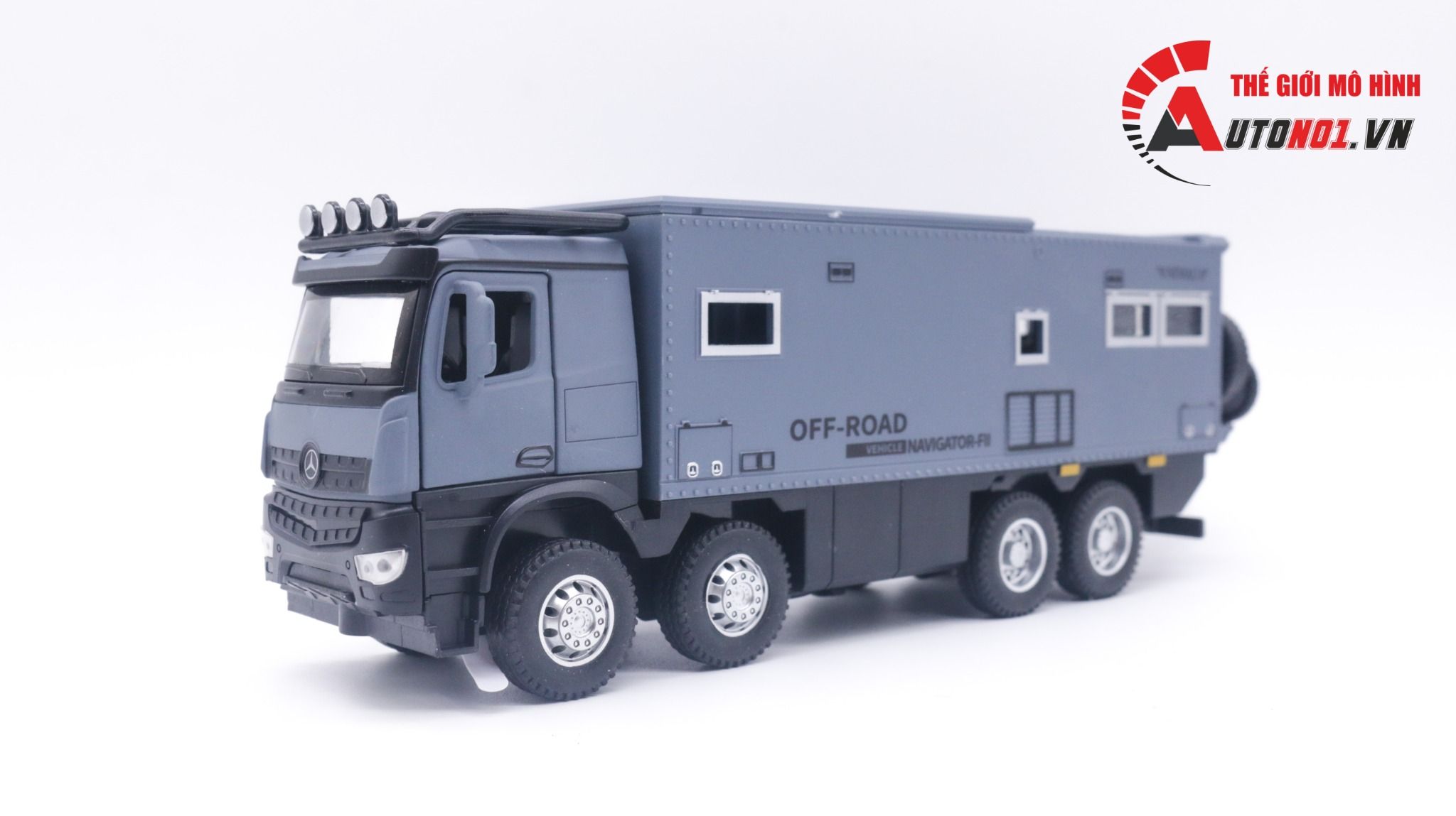  Mô hình xe ô tô Mercedes Benz Off road Across 8x8 tỉ lệ 1:32 Newao OT053 