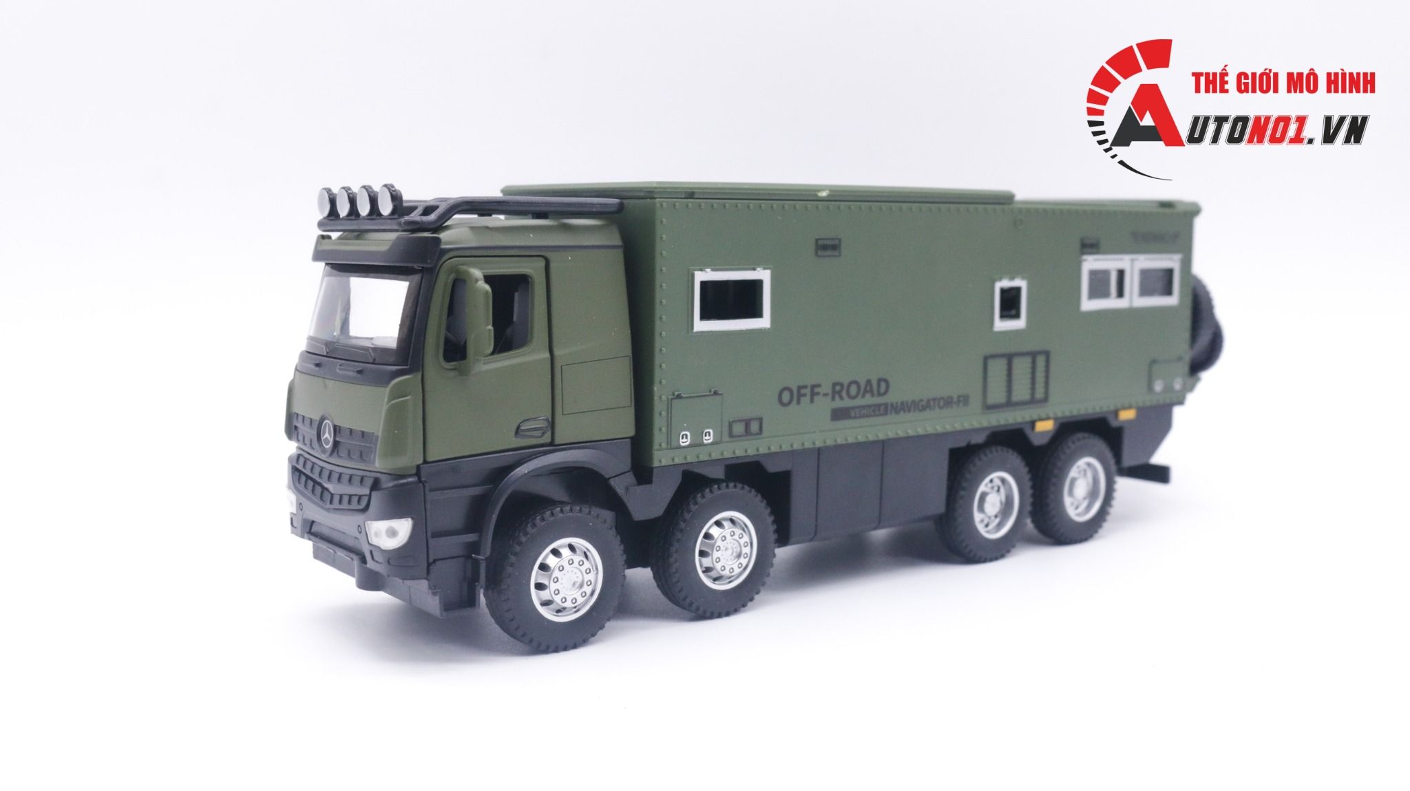  Mô hình xe ô tô Mercedes Benz Off road Across 8x8 tỉ lệ 1:32 Newao OT053 