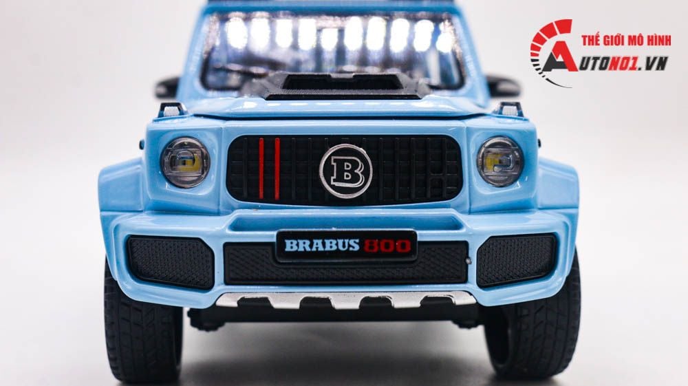  Mô hình xe Mercedes Benz Brabus G800 đánh lái được full open 1:24 Miniauto DC24253 OT398 