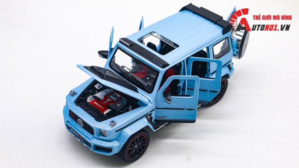 MÔ HÌNH XE MERCEDES BENZ BRABUS G800 1:24 MINIAUTO 8082