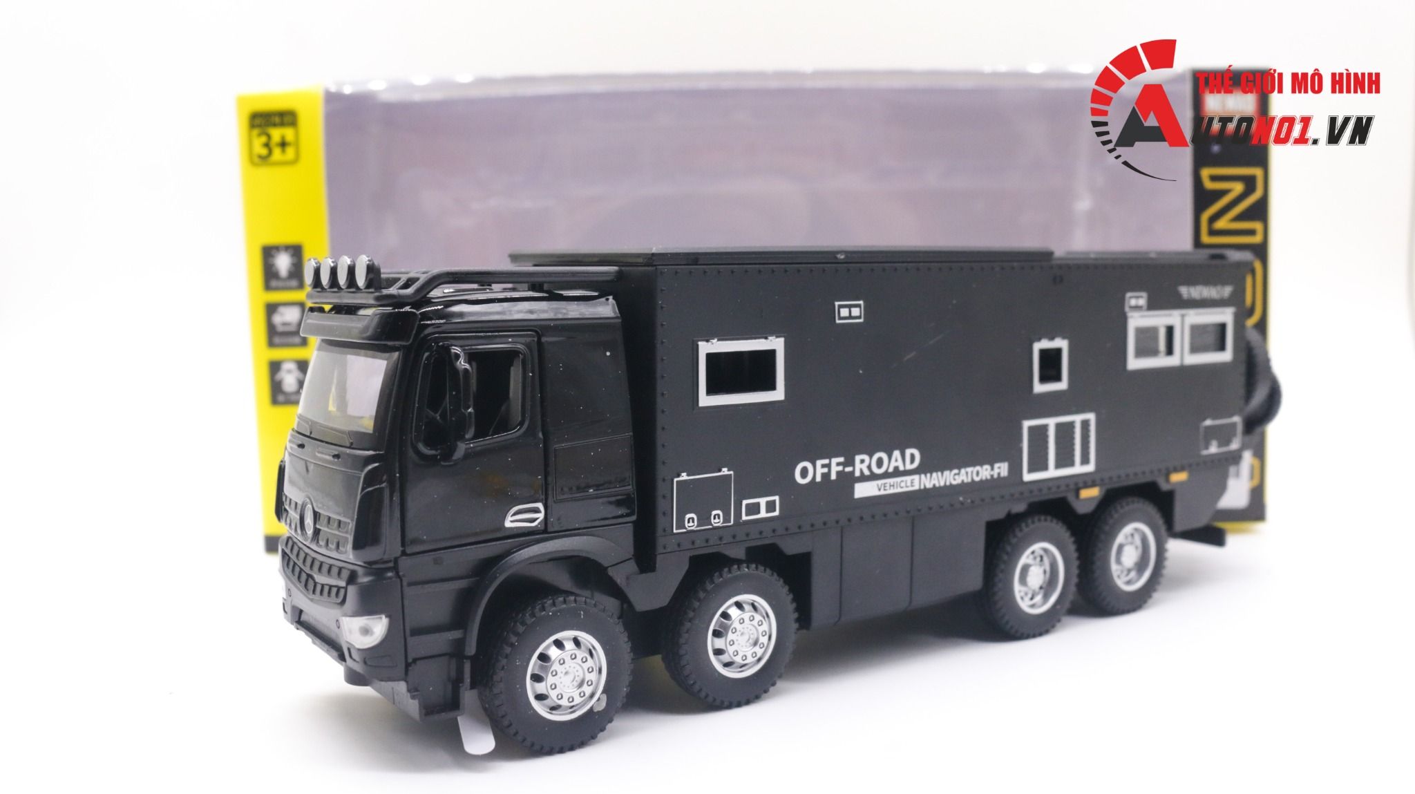  Mô hình xe ô tô Mercedes Benz Off road Across 8x8 tỉ lệ 1:32 Newao OT053 