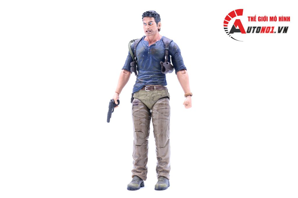 MÔ HÌNH NHÂN VẬT UNCHARTED 4 - NATHAN DRAKE 18CM NECA 6869