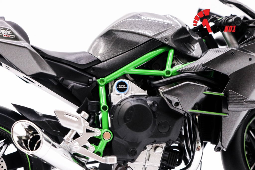 MÔ HÌNH KAWASAKI NINJA H2R 1:12 AOSHIMA