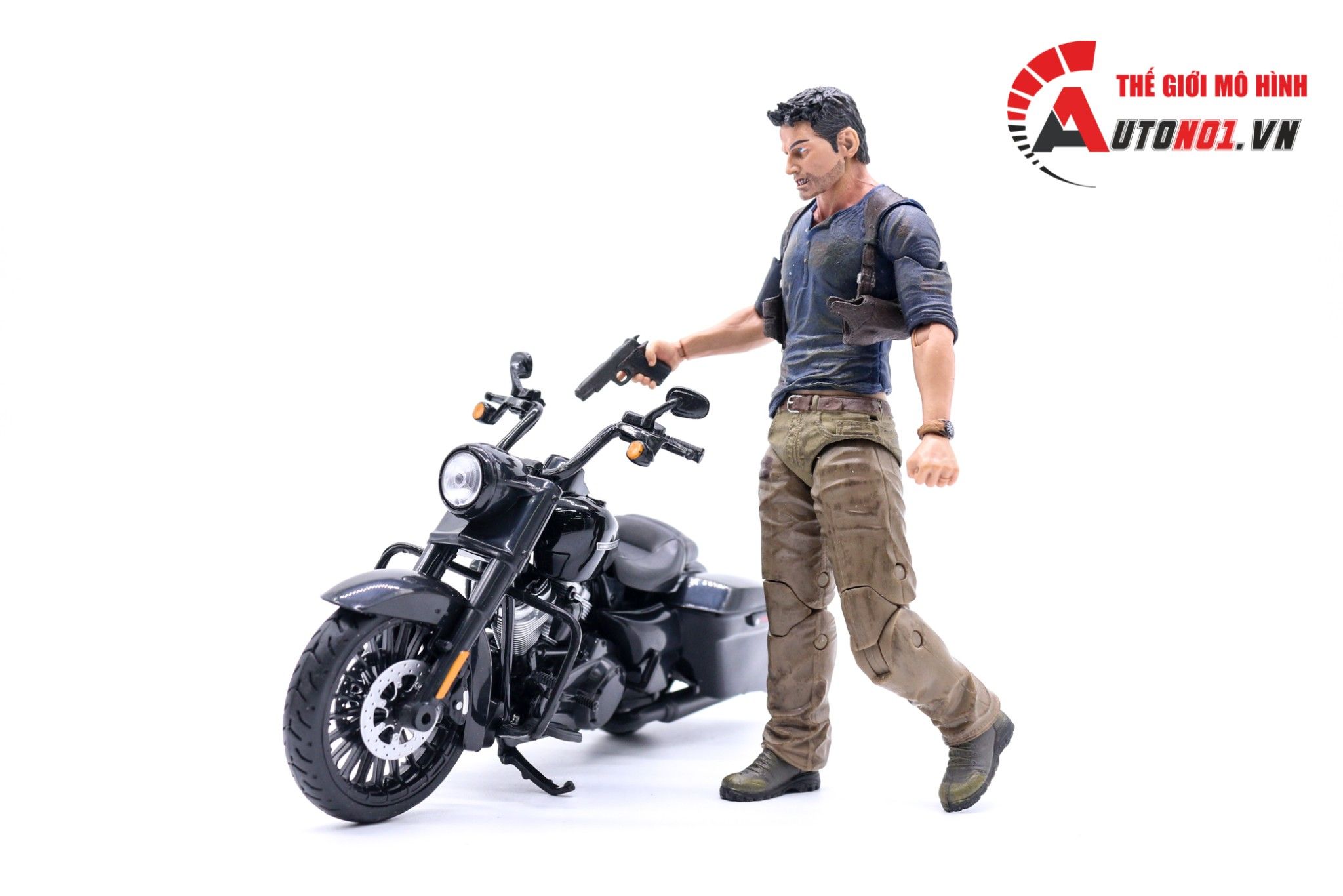  MÔ HÌNH NHÂN VẬT UNCHARTED 4 - NATHAN DRAKE 18CM NECA 6869 