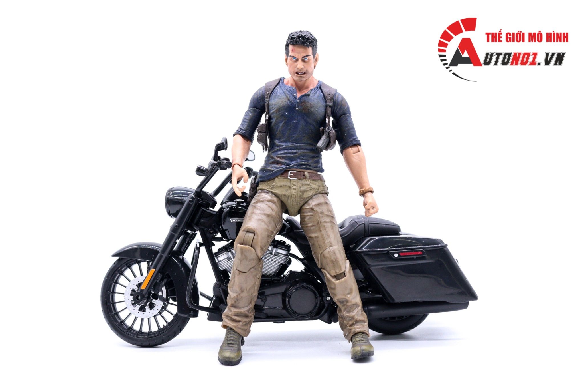  MÔ HÌNH NHÂN VẬT UNCHARTED 4 - NATHAN DRAKE 18CM NECA 6869 