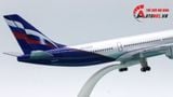  Mô hình máy bay Nga Russia Aeroflot Airbus A330 có bánh xe 20cm MB20044 