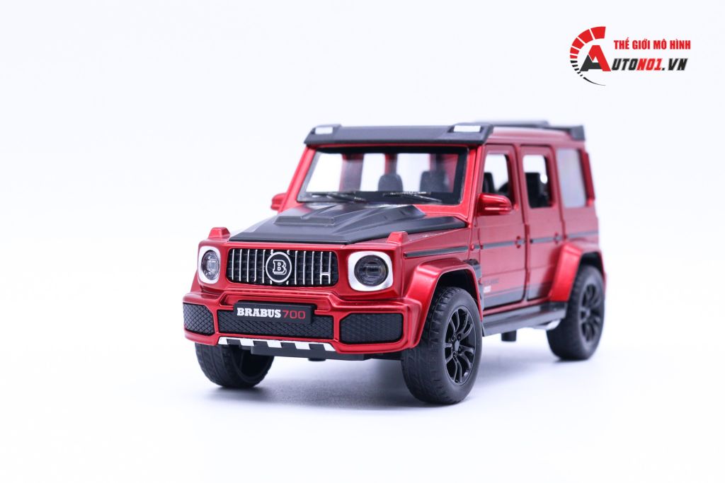 MÔ HÌNH XE MERCEDES-BRABUS G700 RED 1:32 DOUBLE HORSES 5118