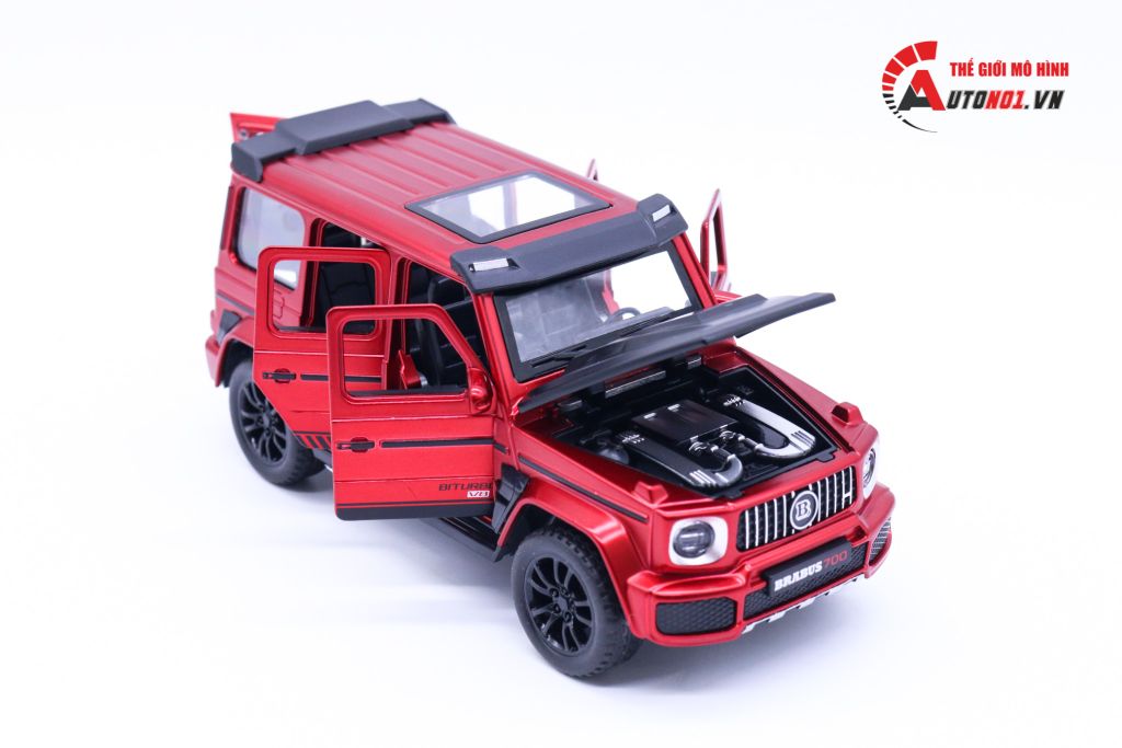 MÔ HÌNH XE MERCEDES-BRABUS G700 RED 1:32 DOUBLE HORSES 5118