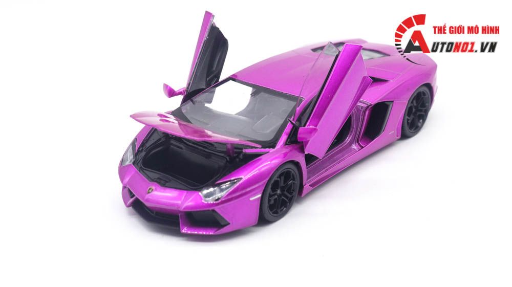  Mô hình xe Lamborghini Aventador Lp700-4 1:24 Welly 4650 