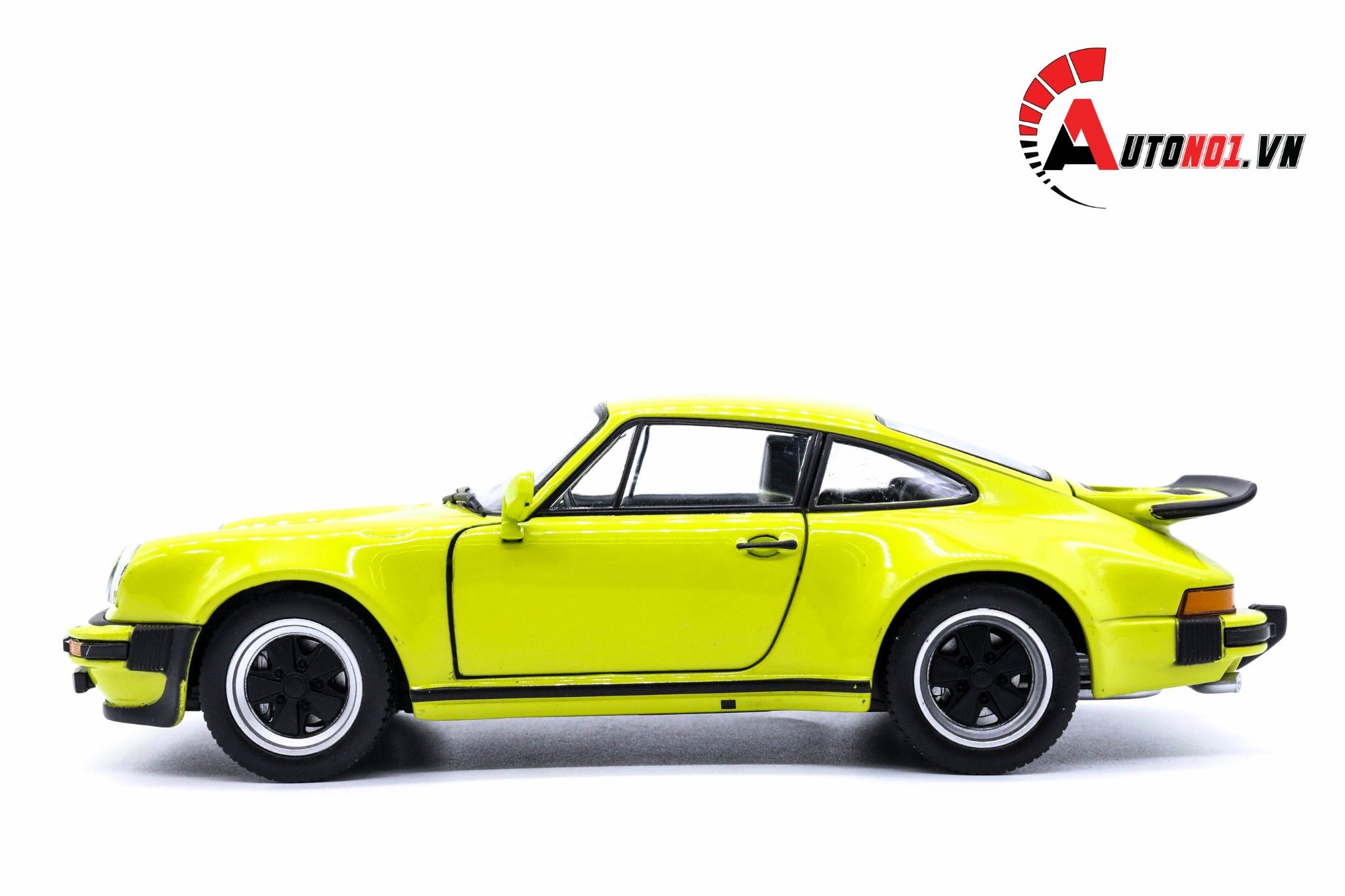  MÔ HÌNH PORSCHE 911R TURBO 1974 GREEN 1:24 WELLY 6009 