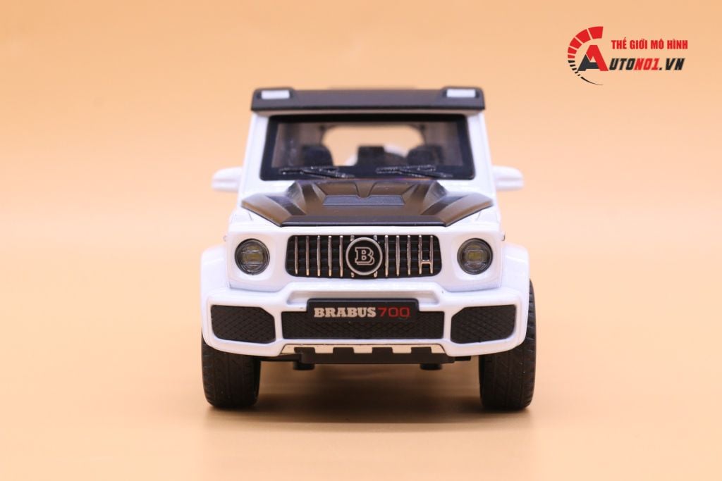 MÔ HÌNH XE MERCEDES-BRABUS G700 WHITE 1:32 DOUBLE HORSES 3680