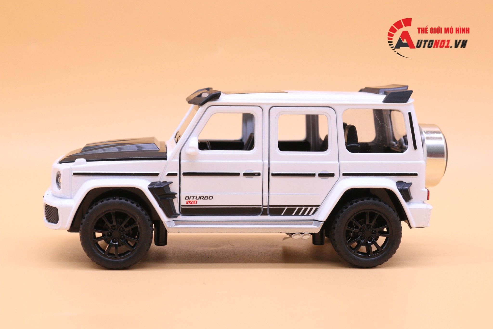  Mô hình xe Mercedes-benz Brabus G700 tỉ lệ 1:32 JIiaye model VB32523 3680 