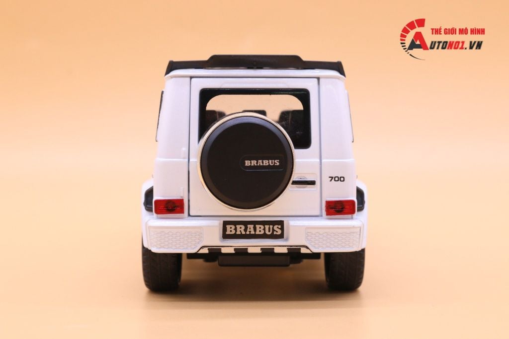 MÔ HÌNH XE MERCEDES-BRABUS G700 WHITE 1:32 DOUBLE HORSES 3680