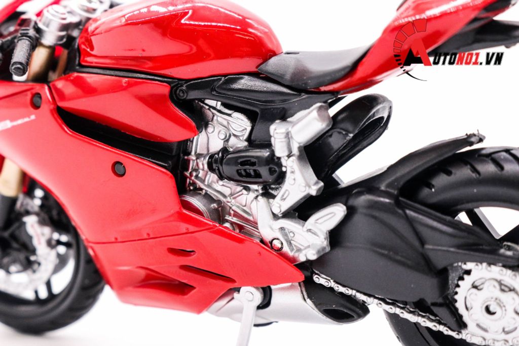 MÔ HÌNH DUCATI 1199 PANIGALE RED 1:18 MAISTO 3491