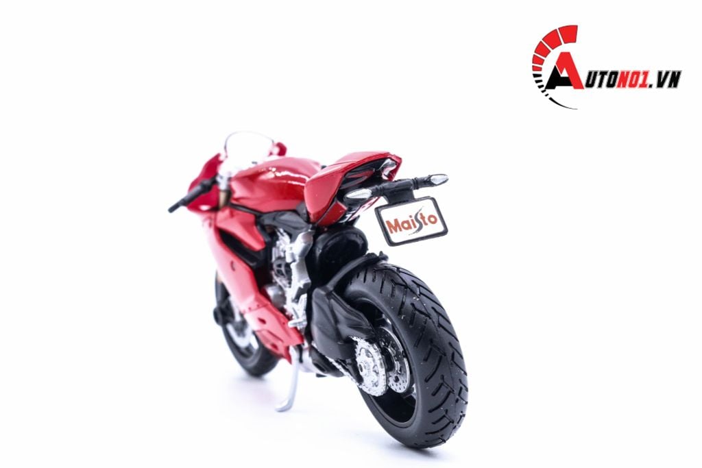 MÔ HÌNH DUCATI 1199 PANIGALE RED 1:18 MAISTO 3491