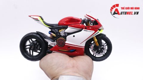 MÔ HÌNH MÔ TÔ ĐỘ DUCATI 1199 TỈ LỆ 1:12 BẢN THƯỜNG