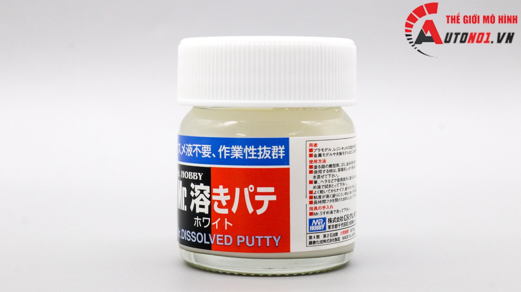  Dung dịch putty lỏng trám khe mô hình (dissolved putty) p119 p Mr.Hobby PK287 