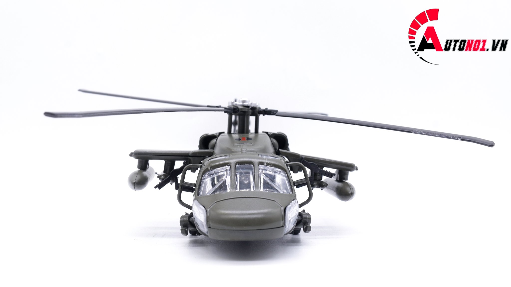  Mô hình máy bay trực thăng quân sự 1:64 huayi alloy 7645 