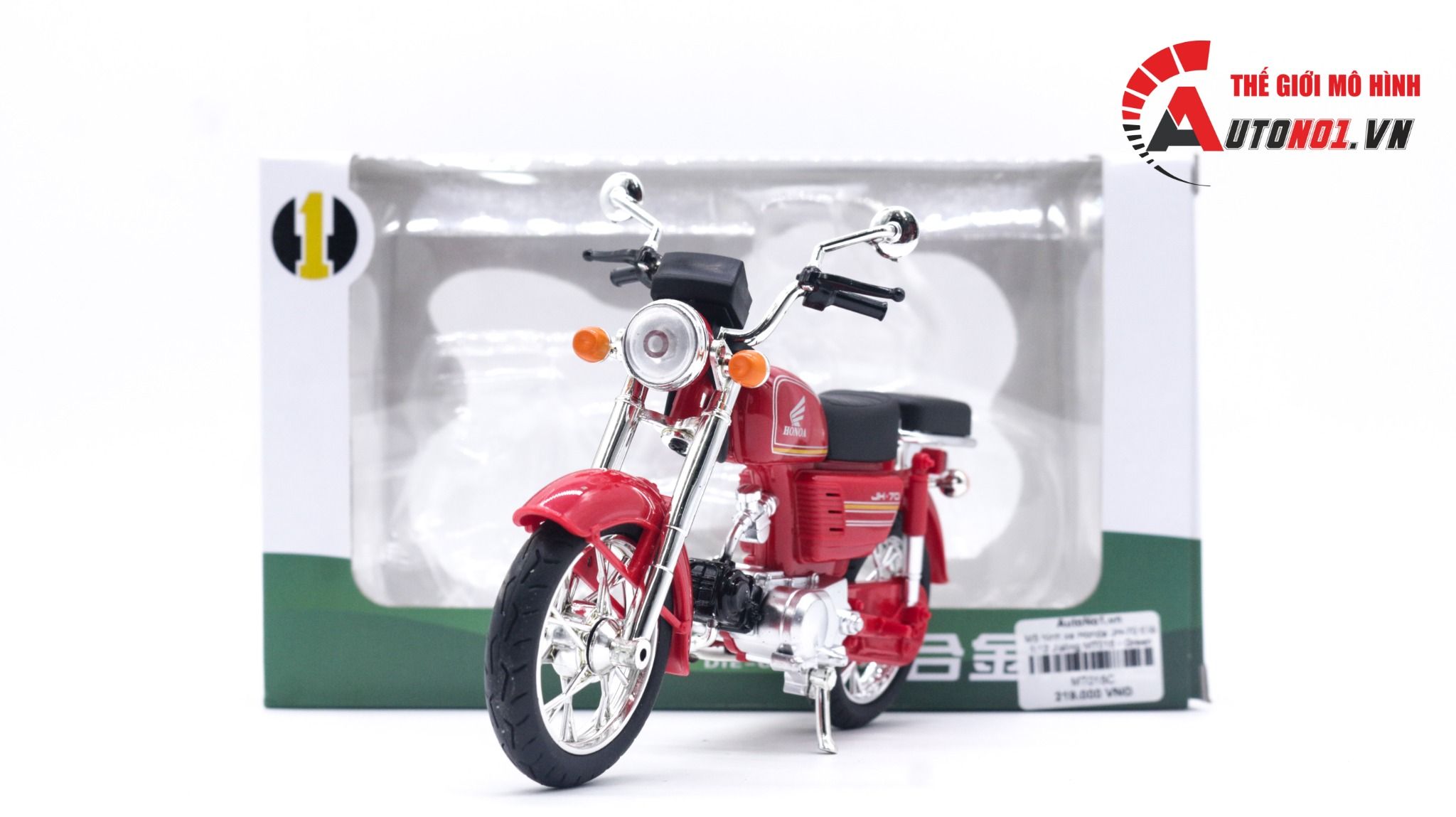  Mô hình xe Honda JH-70 tỉ lệ 1:12 Jialing MT015 