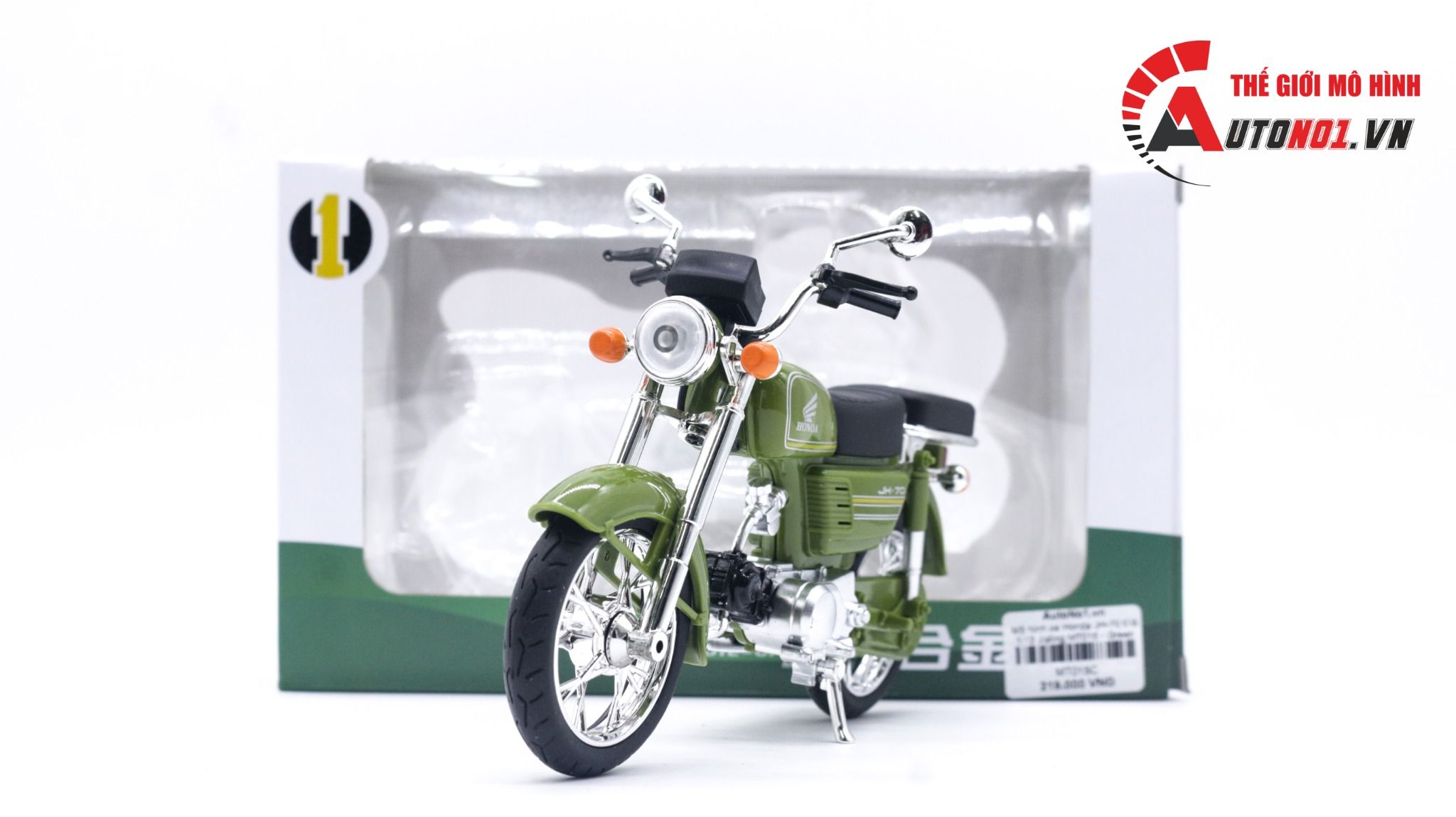  Mô hình xe Honda JH-70 tỉ lệ 1:12 Jialing MT015 