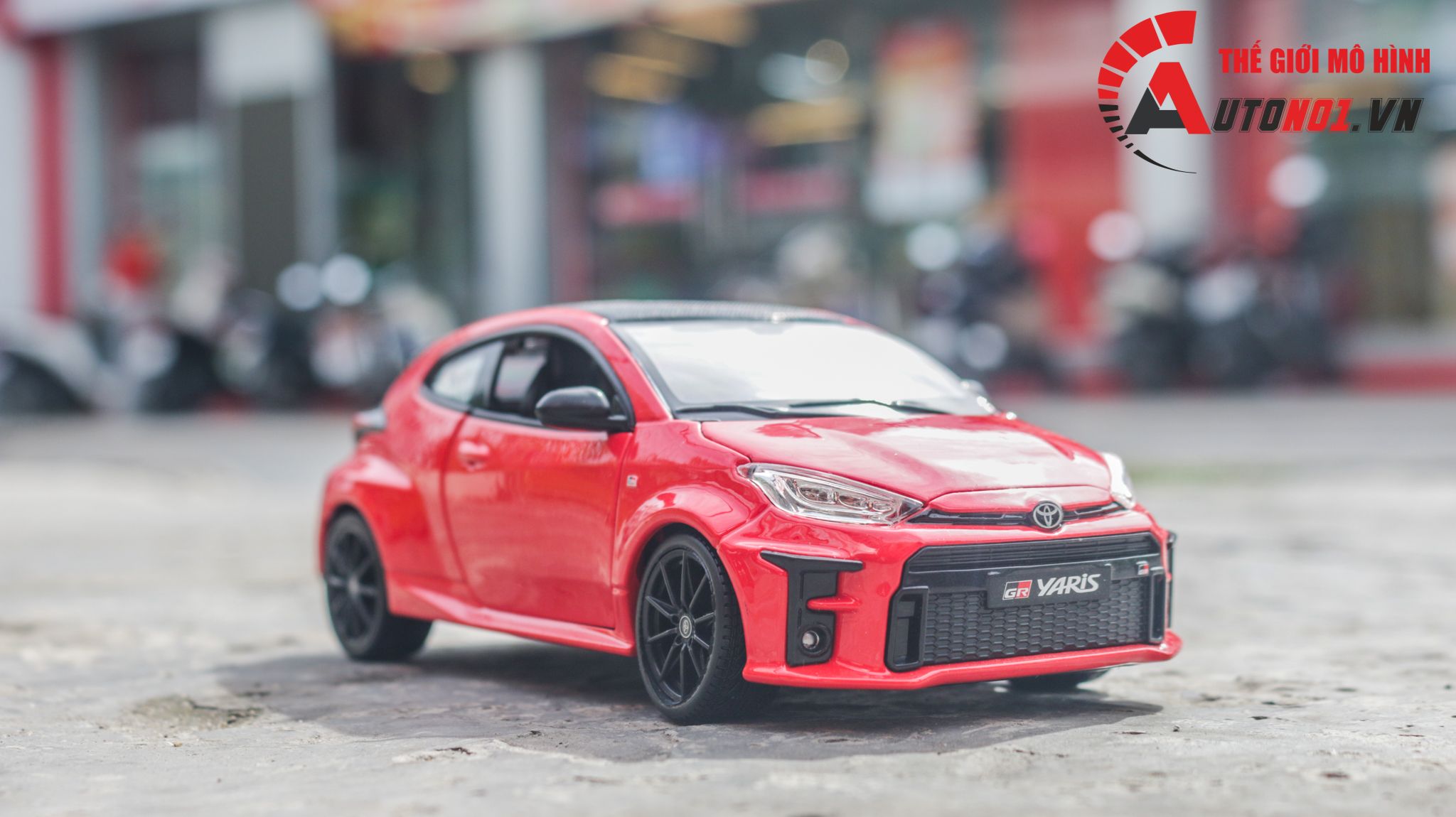  Mô hình xe Toyota Yaris GR tỉ lệ 1:24 Maisto OT556 
