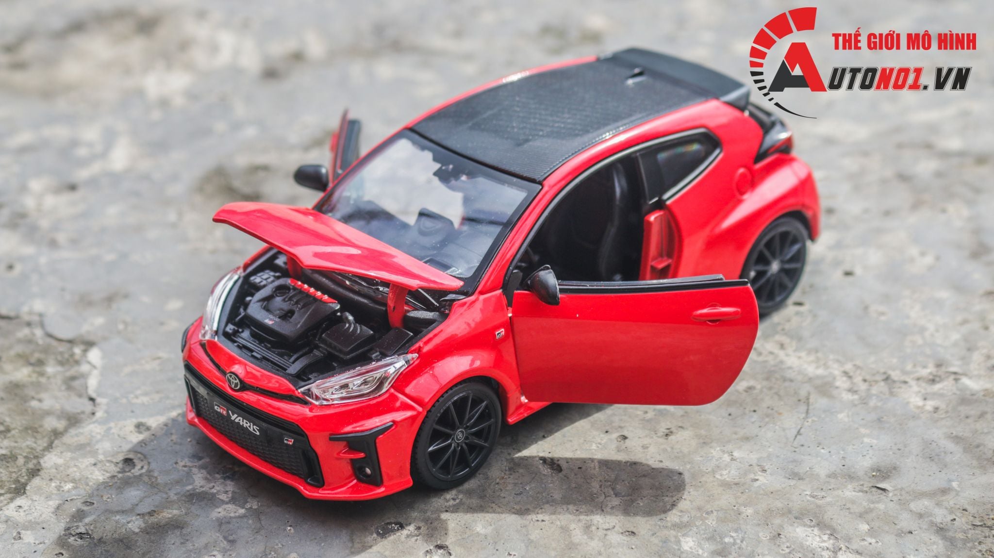  Mô hình xe Toyota Yaris GR tỉ lệ 1:24 Maisto OT556 