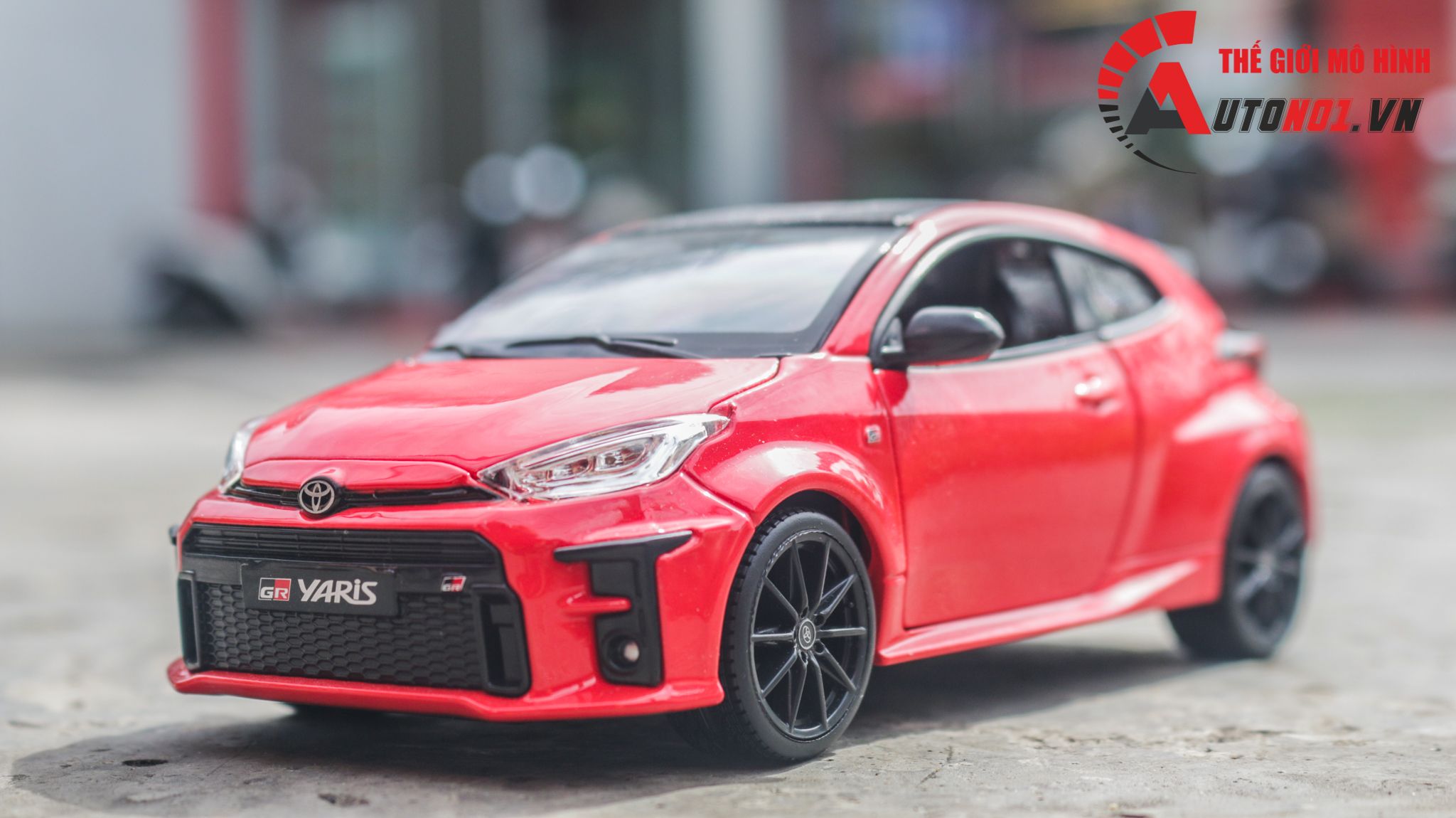  Mô hình xe Toyota Yaris GR tỉ lệ 1:24 Maisto OT556 