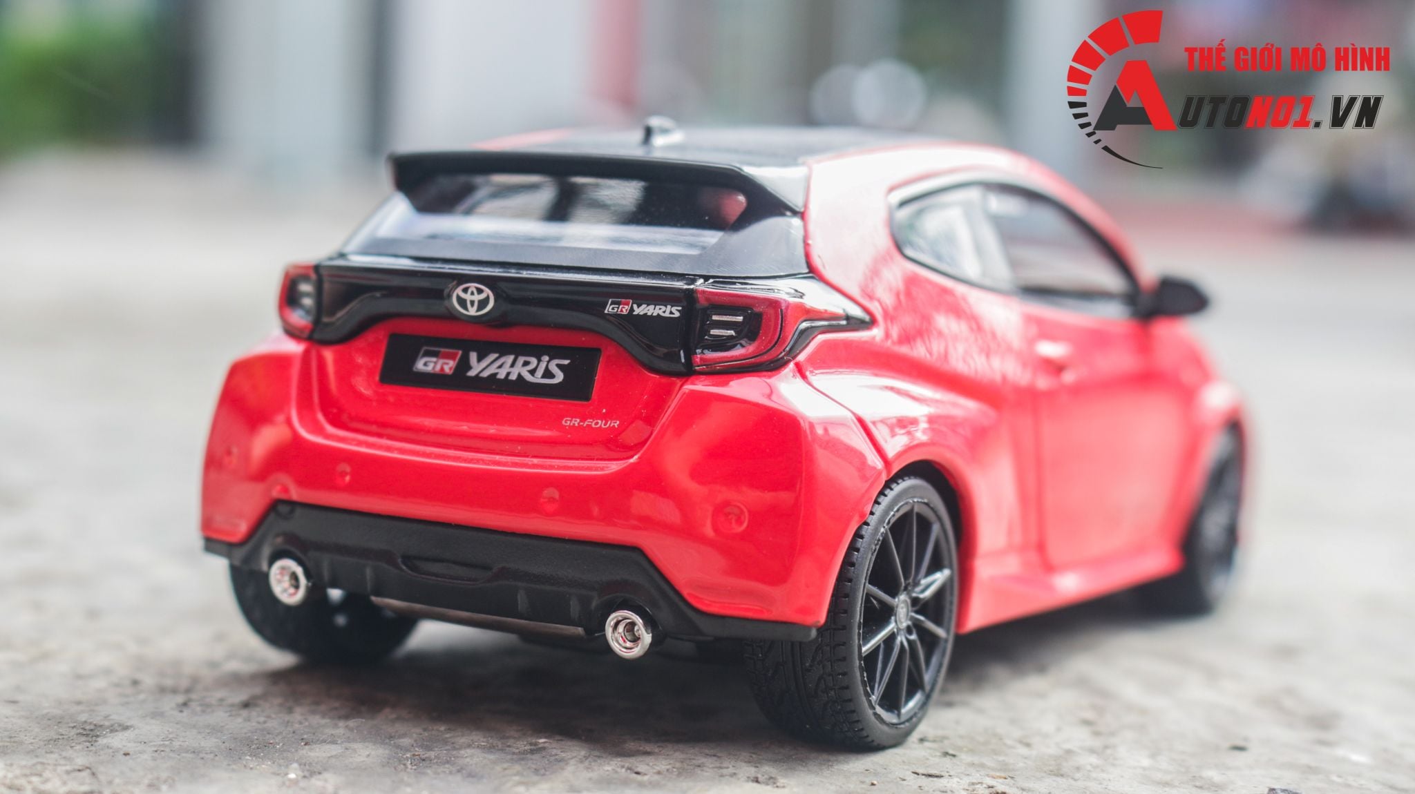  Mô hình xe Toyota Yaris GR tỉ lệ 1:24 Maisto OT556 