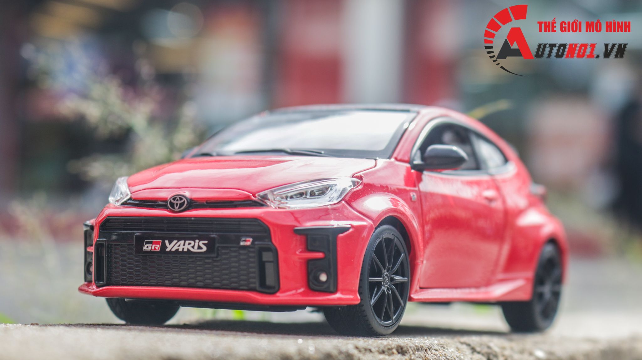  Mô hình xe Toyota Yaris GR tỉ lệ 1:24 Maisto OT556 