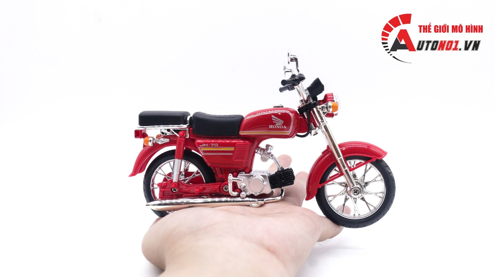  Mô hình xe Honda JH-70 tỉ lệ 1:12 Jialing MT015 