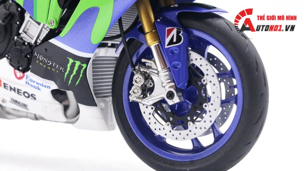  Mô hình xe cao cấp Yamaha Yzf-R1m Valentino Rossi #46 1:12 Tamiya D123h 