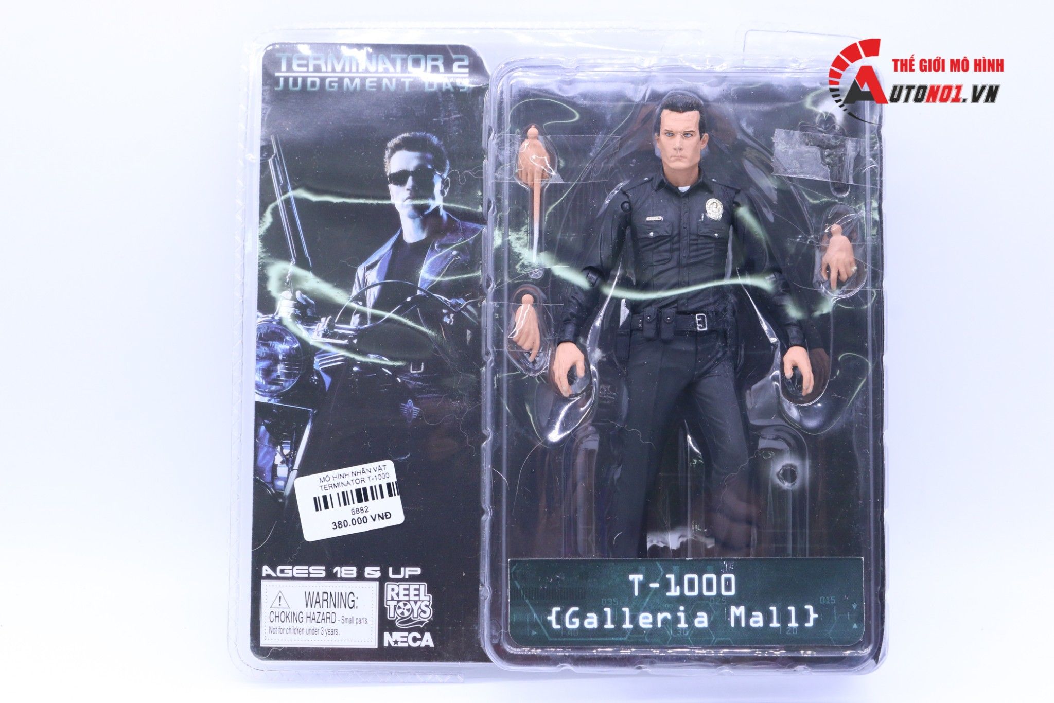  Mô hình nhân vật Terminator T-1000 Galleria Mall 17cm Real toys fg176 