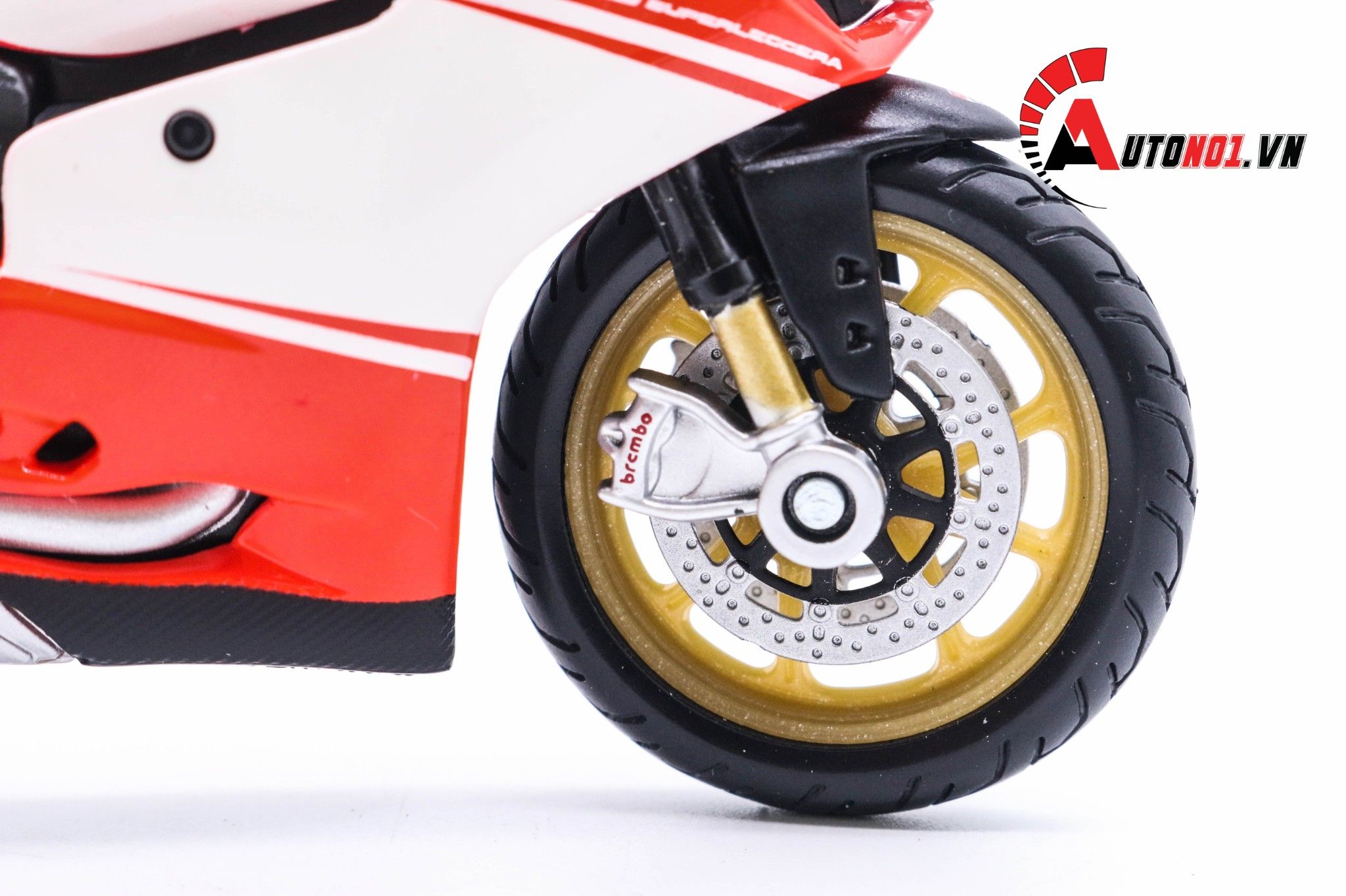  Mô hình xe mô tô Ducati 1199 Superleggera 2014 1:18 Maisto 1017 