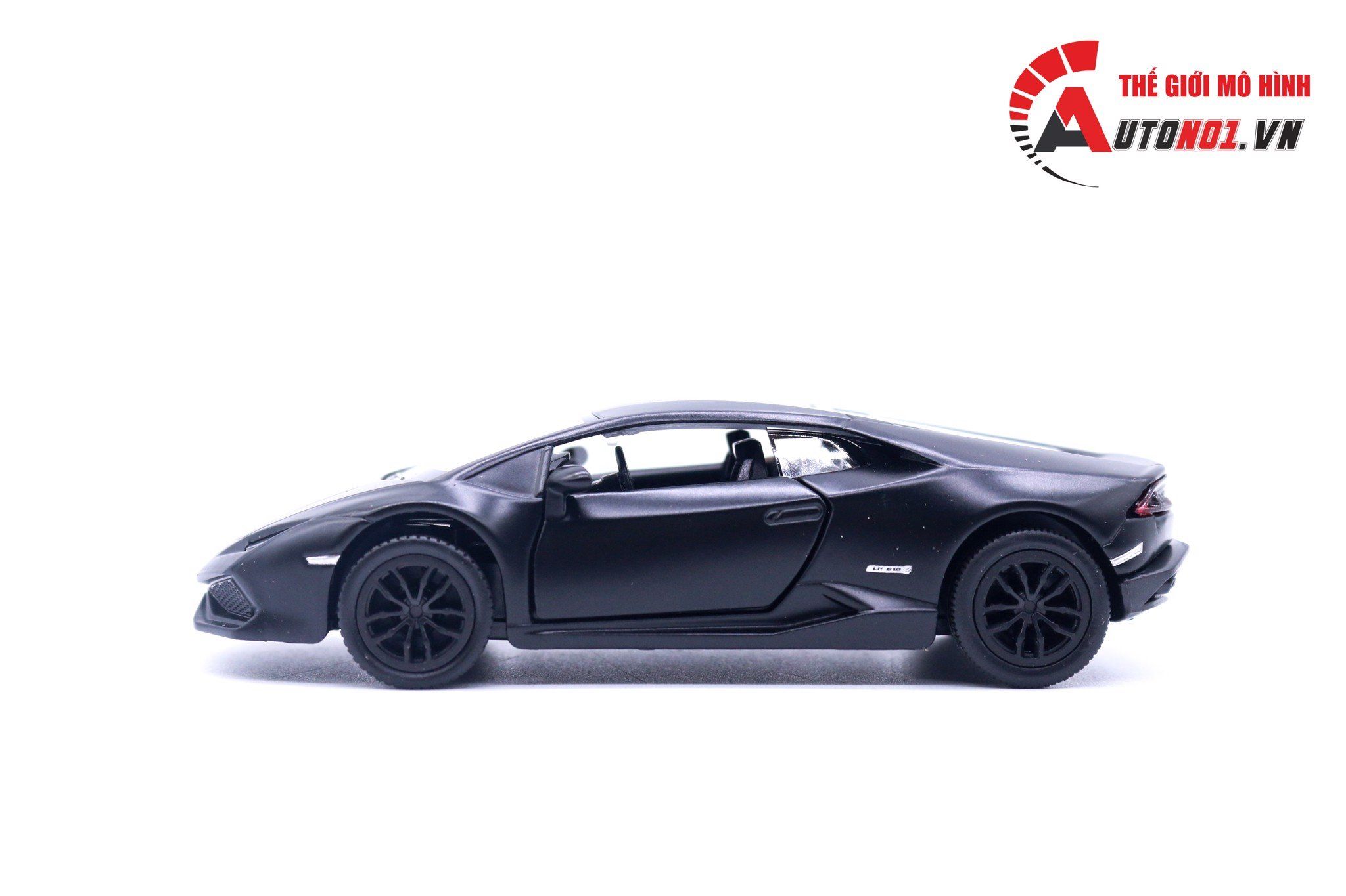  Mô hình xe Lamborghini Huracan Black 1:36 Alloy 7114 