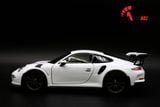  Mô hình xe Porsche 911 GT3 RS 2016 mở được hai cửa,capo trước, đánh lái được 1:24 Welly 5386 