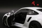  Mô hình xe Porsche 911 GT3 RS 2016 mở được hai cửa,capo trước, đánh lái được 1:24 Welly 5386 