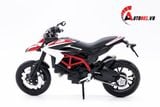  Mô hình xe Ducati Hypermotard red white có đế 1:12 Maisto MT083 