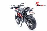  Mô hình xe Ducati Hypermotard red white có đế 1:12 Maisto MT083 