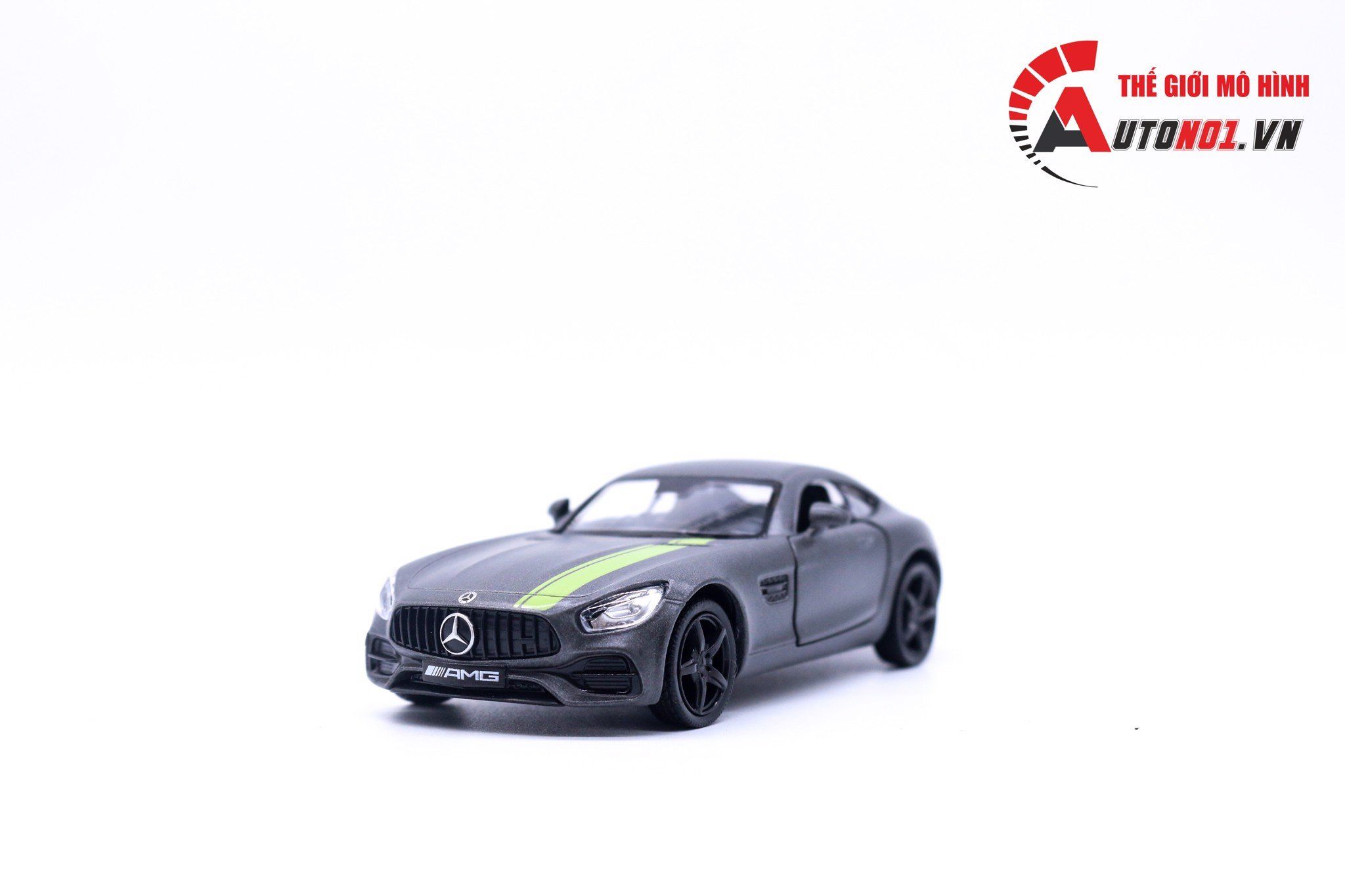  Mô hình xe Mercedes Benzs Amg Gts Grey 1:36 Alloy 7106 