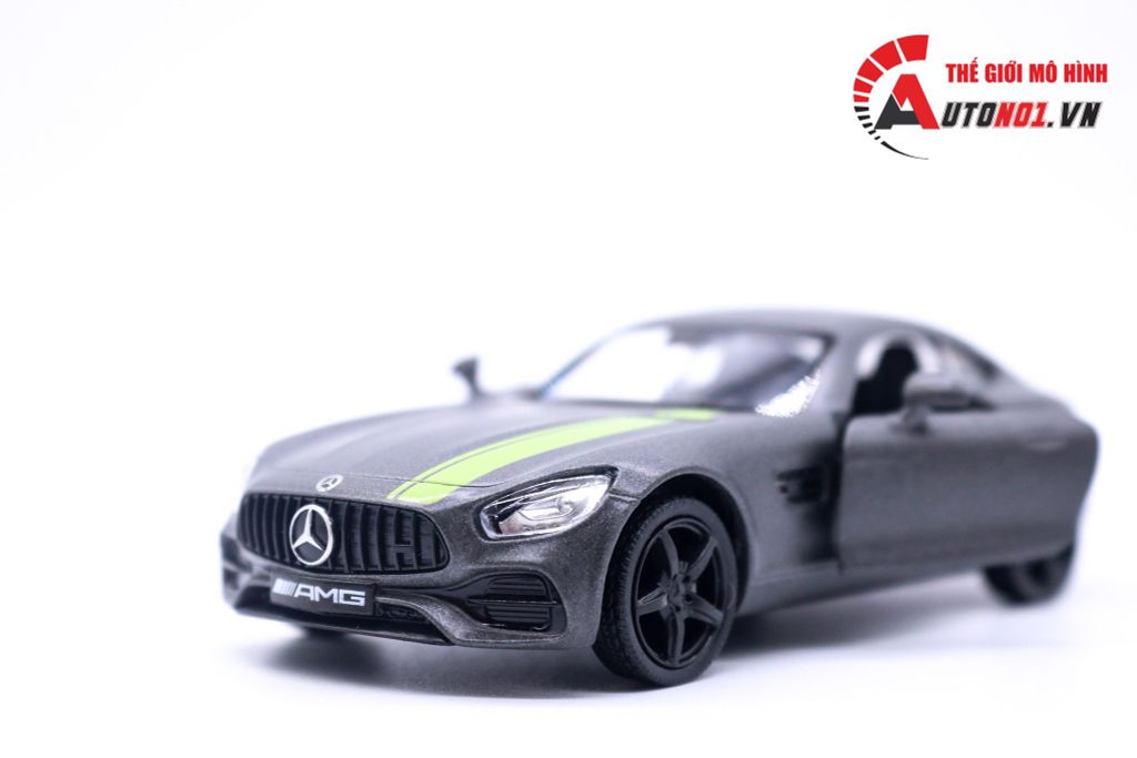 MÔ HÌNH XE MERCEDES BENZS AMG GTS GREY 1:36 ALLOY 7106