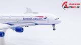  Mô hình máy bay Anh Quốc British Airways Airbus A380 có bánh xe MB20057 