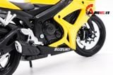  Mô hình xe Suzuki Gsx R600 yellow 1:12 Maisto 3663 