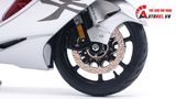  Mô hình xe Suzuki Hayabusa 1300cc 2022 Silver 1:12 Maisto MT016 