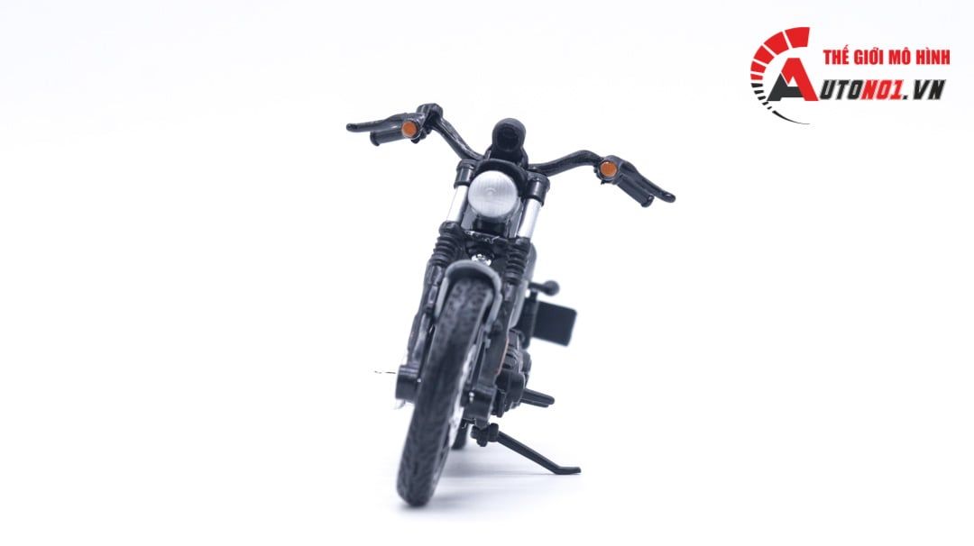  Mô hình Harley Davidson 2022 Sportster Iron 883 grey 1:18 Maisto MT018 