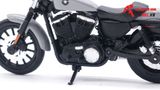  Mô hình Harley Davidson 2022 Sportster Iron 883 grey 1:18 Maisto MT018 