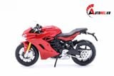  Mô hình xe mô tô Ducati Super sports red tỉ lệ 1:18 Maisto MT18035 