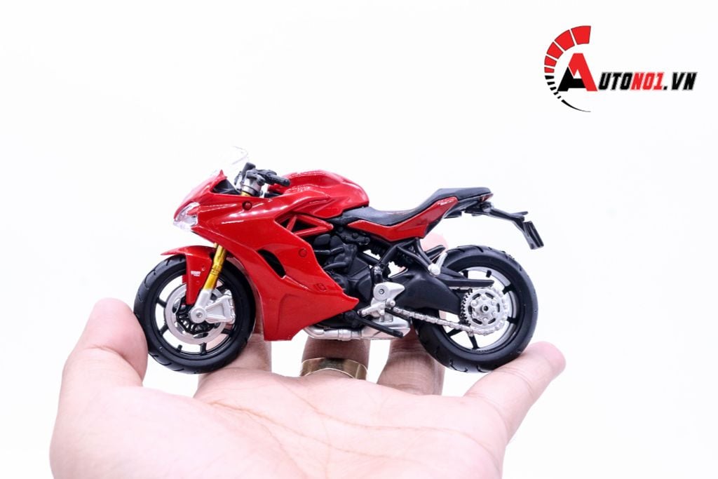 MÔ HÌNH XE DUCATI SUPERSPORTS RED 1:18 MAISTO 5055