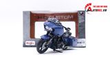  Mô hình Harley Davidson 2022 CVO Road Glide blue 1:18 Maisto MT017 