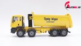  Mô hình xe tải tự đổ bằng kim loại tỉ lệ 1:50 KDW Kaidiwei 1385 