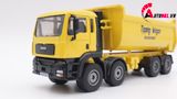 Mô hình xe tải tự đổ bằng kim loại tỉ lệ 1:50 KDW Kaidiwei 1385 